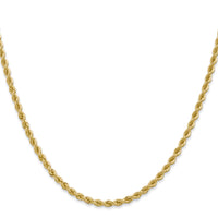 10k 2.75mm Regular Rope Chain-10K021S-22