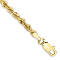 10k 3mm Diamond-cut Rope Chain-10K023-9