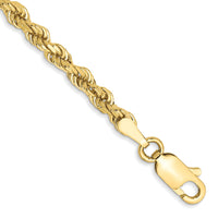 10k 3mm Diamond-cut Rope Chain-10K023-9