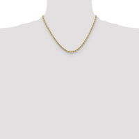 10k 3.25mm Diamond-cut Rope Chain-10K024-18