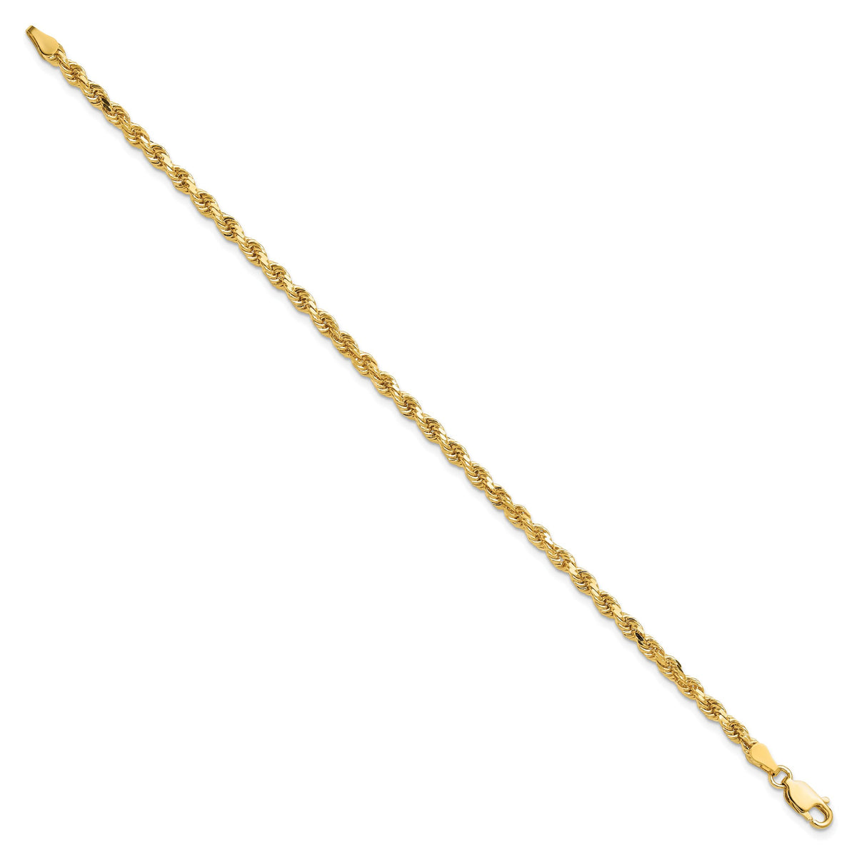 10k 3.25mm Diamond-cut Rope Chain-10K024-7