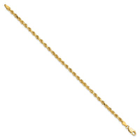 10k 3.25mm Diamond-cut Rope Chain-10K024-7