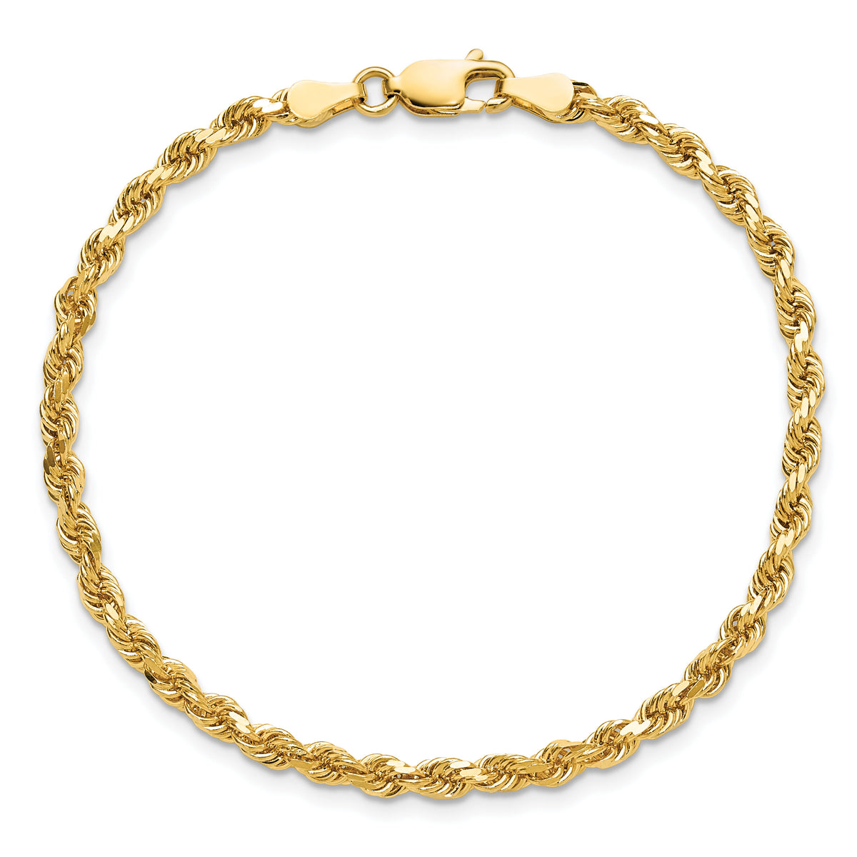 10k 3.25mm Diamond-cut Rope Chain-10K024-9