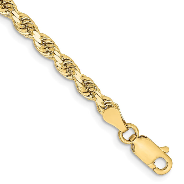 10k 3.25mm Diamond-cut Rope Chain-10K024-8