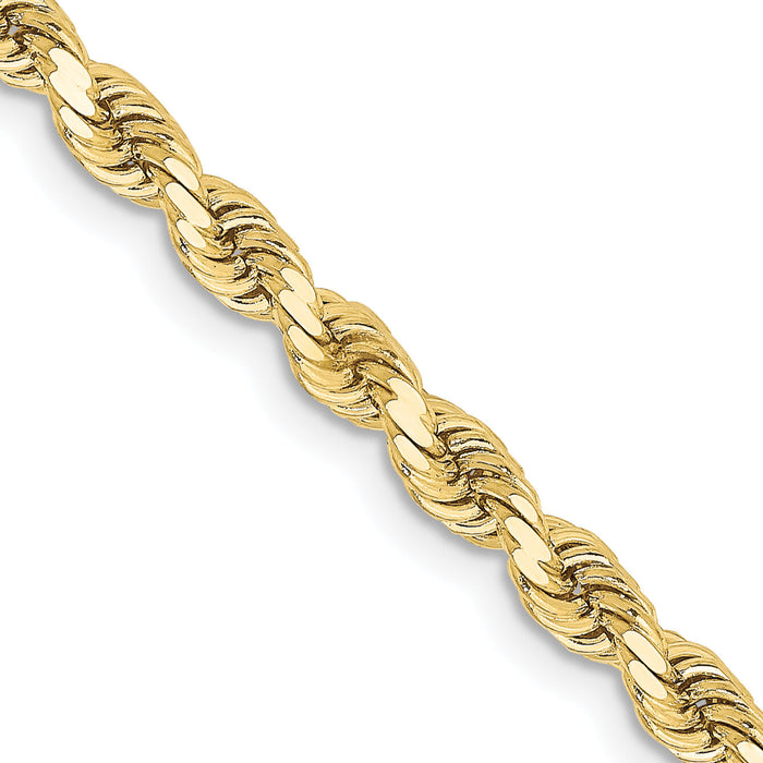 10k 3.25mm Diamond-cut Rope Chain-10K024-16