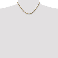 10k 3.5mm Diamond-cut Rope Chain-10K025-16
