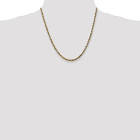 10k 3.5mm Diamond-cut Rope Chain-10K025-20