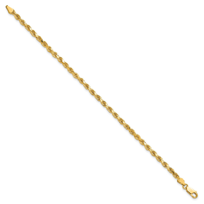10k 3.5mm Diamond-cut Rope Chain-10K025-8