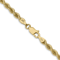 10k 3.65mm Regular Rope Chain-10K025S-28