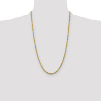 10k 3.75mm Diamond-cut Rope Chain-10K027-26
