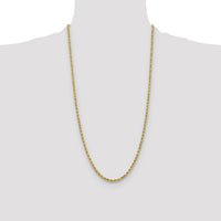 10k 3.75mm Diamond-cut Rope Chain-10K027-28
