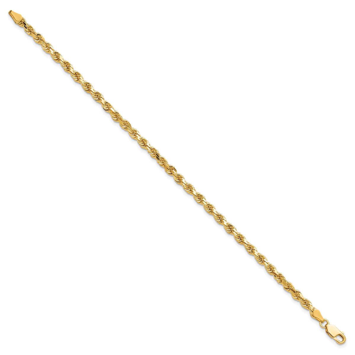 10k 3.75mm Diamond-cut Rope Chain-10K027-9
