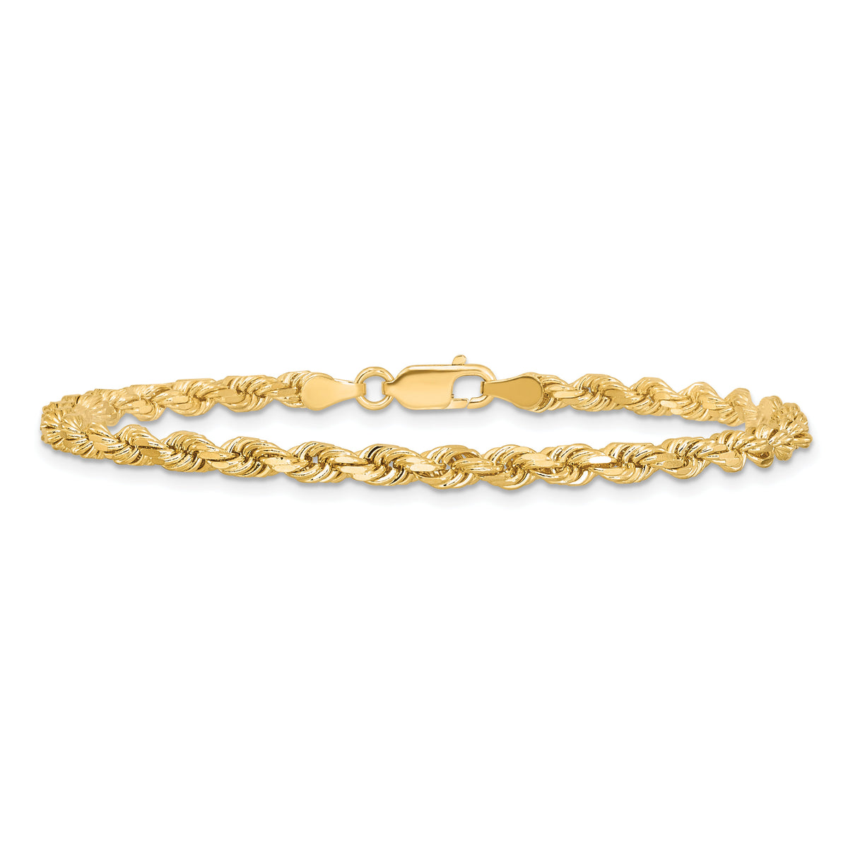 10k 3.75mm Diamond-cut Rope Chain-10K027-8