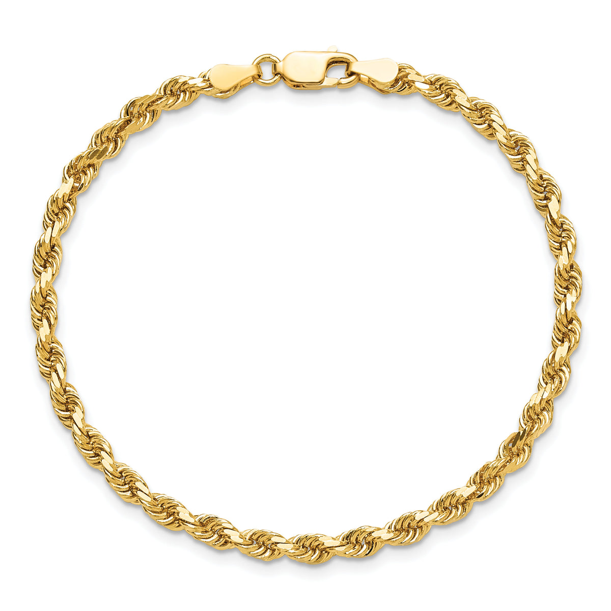 10k 3.75mm Diamond-cut Rope Chain-10K027-9