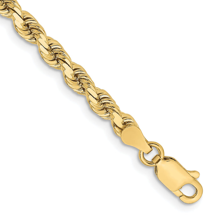 10k 3.75mm Diamond-cut Rope Chain-10K027-7