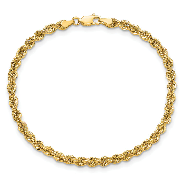 10k 4mm Regular Rope Chain-10K030S-7