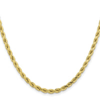 10k 4.25mm Diamond-cut Rope Chain-10K033-22