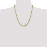 10k 4.25mm Diamond-cut Rope Chain-10K033-22