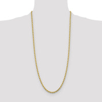 10k 4.25mm Diamond-cut Rope Chain-10K033-30