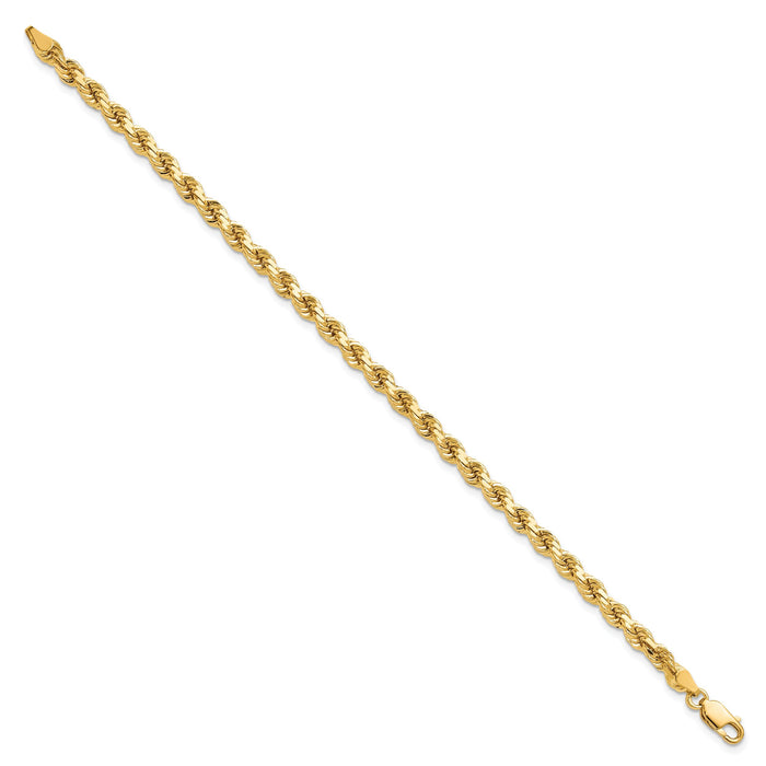 10k 4.25mm Diamond-cut Rope Chain-10K033-9