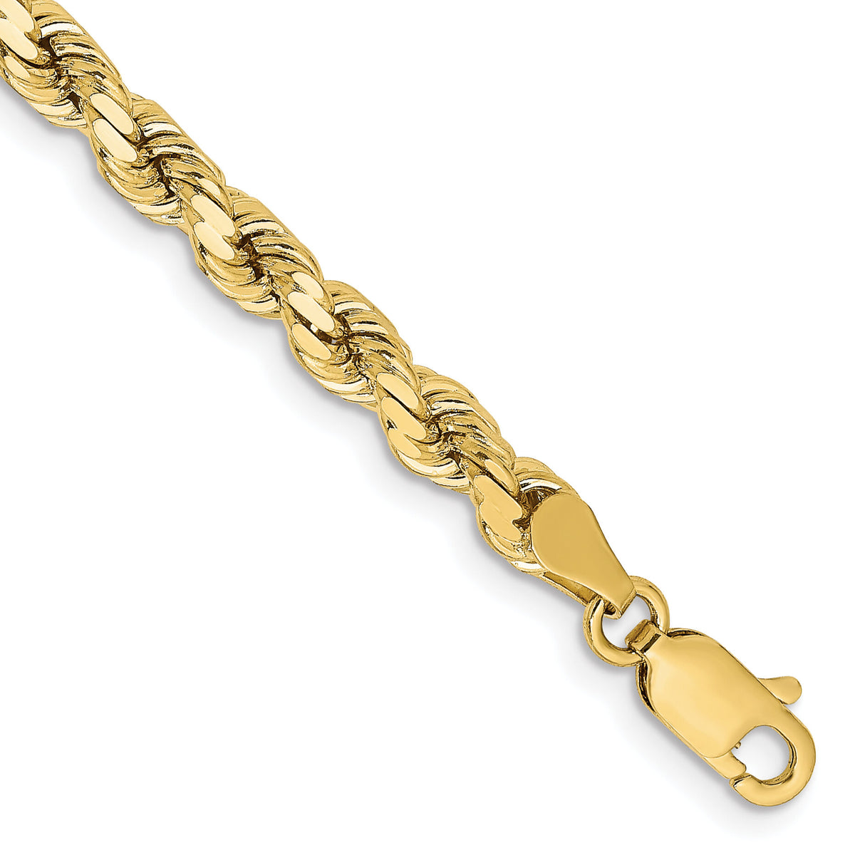 10k 4.25mm Diamond-cut Rope Chain-10K033-7