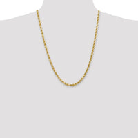 10k 4.5mm Diamond-Cut Rope Chain-10K035-24