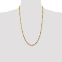 10k 4.5mm Diamond-Cut Rope Chain-10K035-26