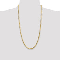 10k 4.5mm Diamond-Cut Rope Chain-10K035-28