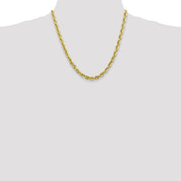 10k 5.5mm Diamond-cut Rope Chain-10K040-20
