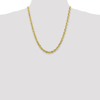 10k 5.5mm Diamond-cut Rope Chain-10K040-22