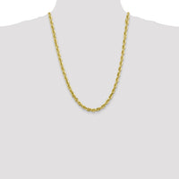 10k 5.5mm Diamond-cut Rope Chain-10K040-24