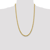 10k 5.5mm Diamond-cut Rope Chain-10K040-26