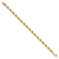10k 6.5mm Diamond-cut Rope Chain-10K045-8