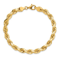 10k 6.5mm Diamond-cut Rope Chain-10K045-9