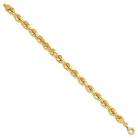 10k 7mm Diamond-cut Rope Chain-10K050-9