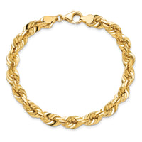 10k 7mm Diamond-cut Rope Chain-10K050-9