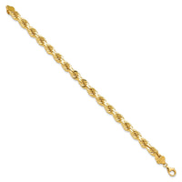 10k 8mm Diamond-cut Rope Chain-10K060-9