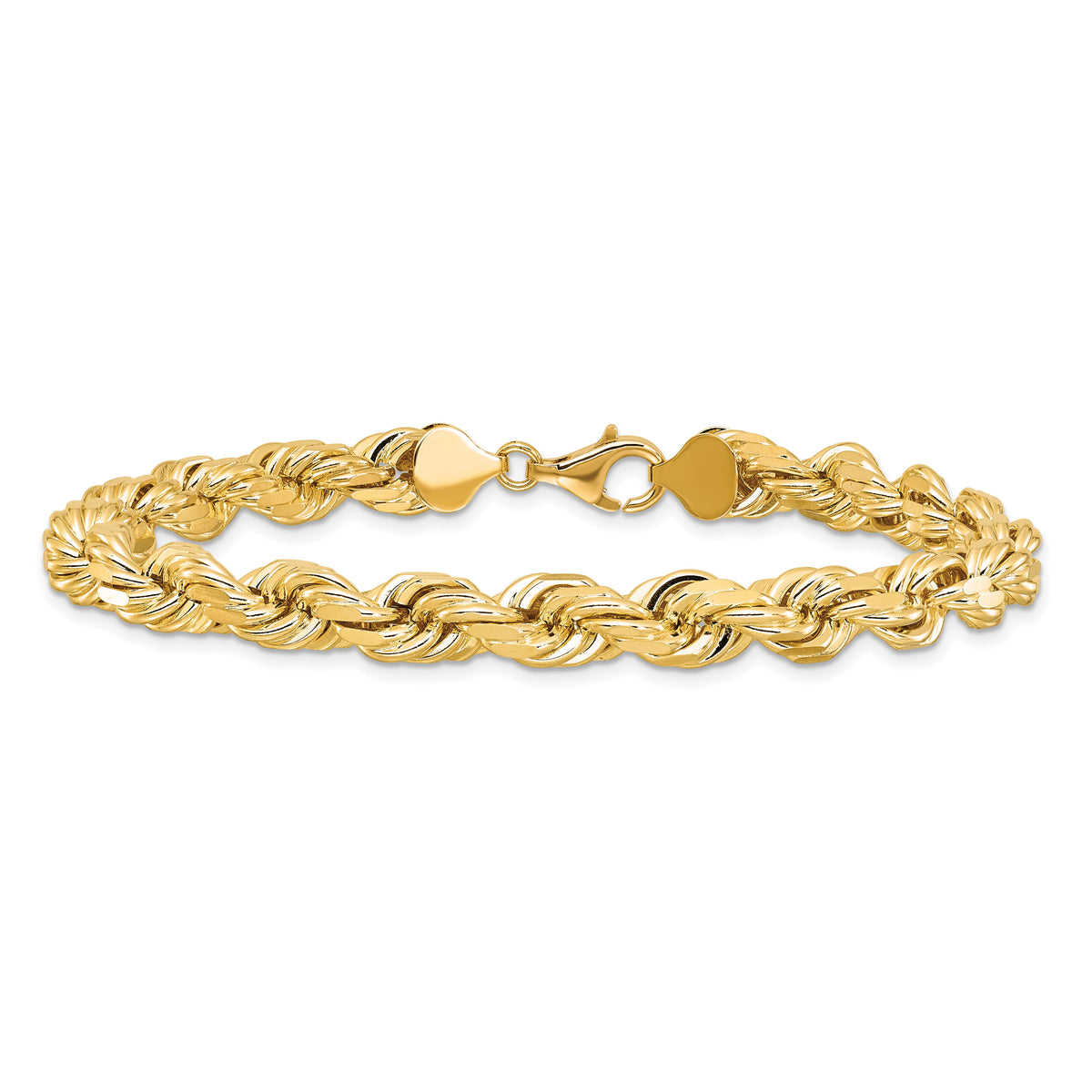 10k 8mm Diamond-cut Rope Chain-10K060-9