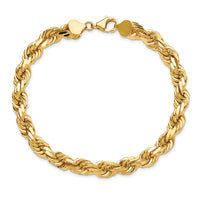 10k 8mm Diamond-cut Rope Chain-10K060-9