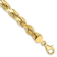 10k 8mm Diamond-cut Rope Chain-10K060-9