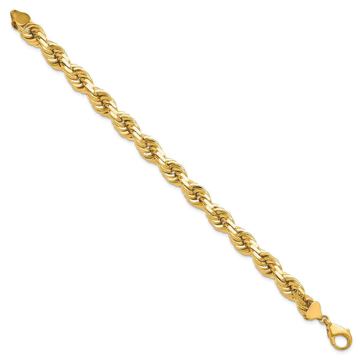 10k 10mm Diamond-cut Rope Chain-10K080-9