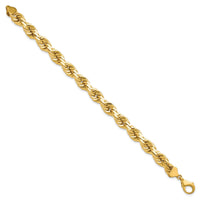 10k 10mm Diamond-cut Rope Chain-10K080-9