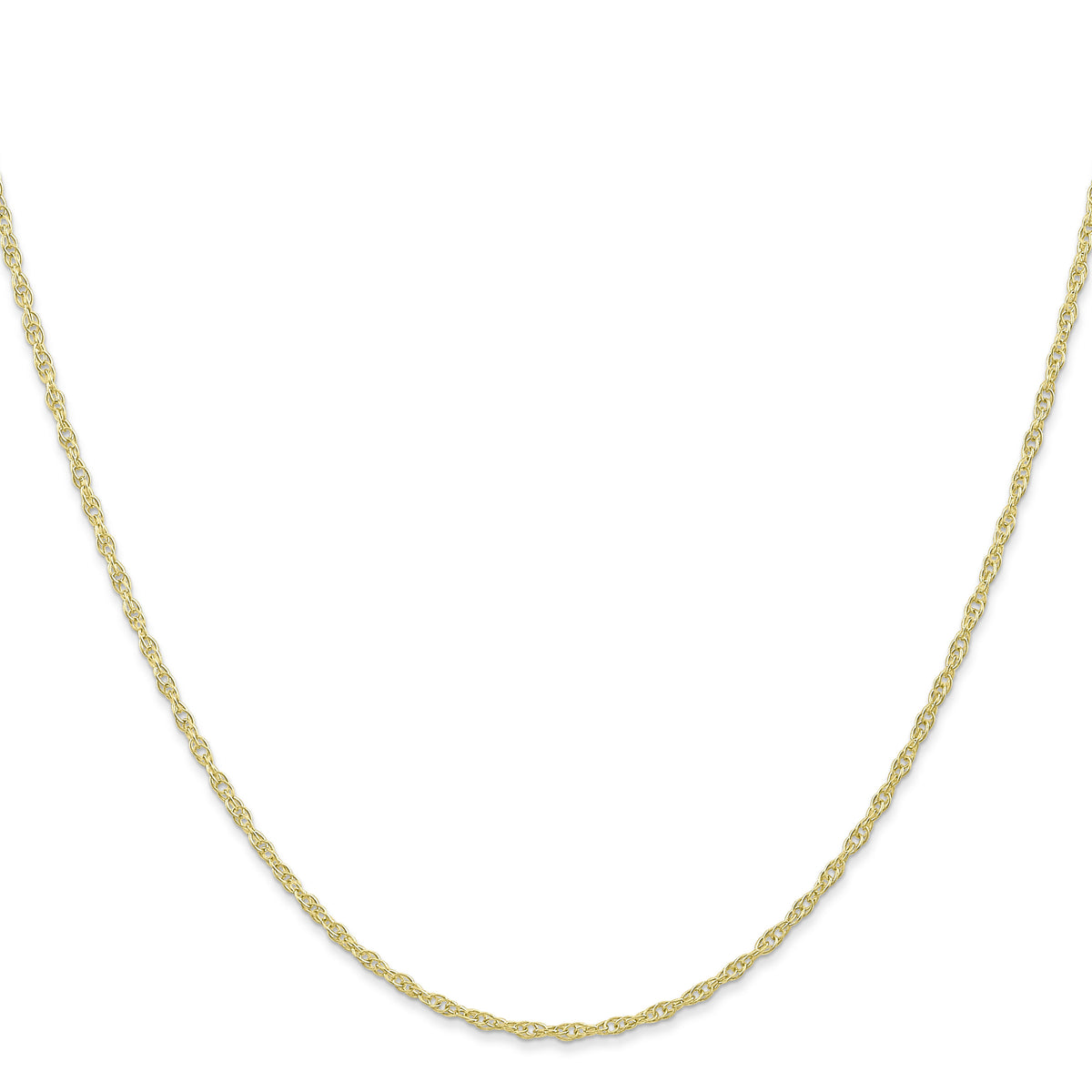 10k 1.35mm Carded Cable Rope Chain-10K10RY-20