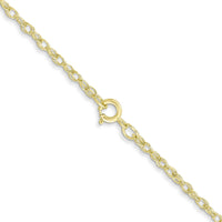 10k 1.35mm Carded Cable Rope Chain-10K10RY-20