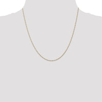 10k 1mm Carded Singapore Chain-10K10SY-20