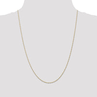 10k 1mm Carded Singapore Chain-10K10SY-24
