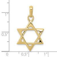 10k Star of David Pendant-10K2298