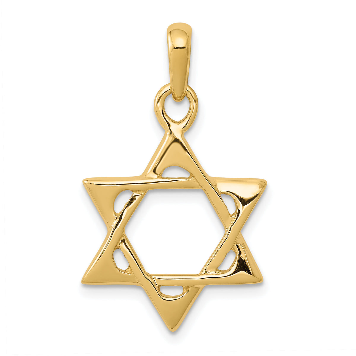 10k Star of David Pendant-10K2298