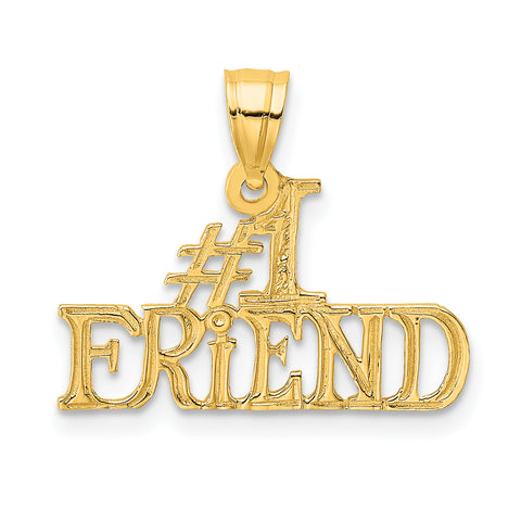 GOLD BEST FREINDS PENDANT