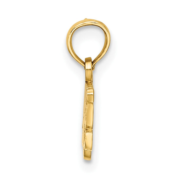 10k GRANDPAS GIRL Charm-10K2698